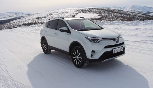 Работа системы кругового обзора Toyota RAV4 2016 в Магадане « автомагадан