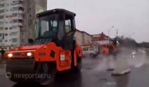 Дорожные работы в Магадане в Магадане &laquo; автомагадан